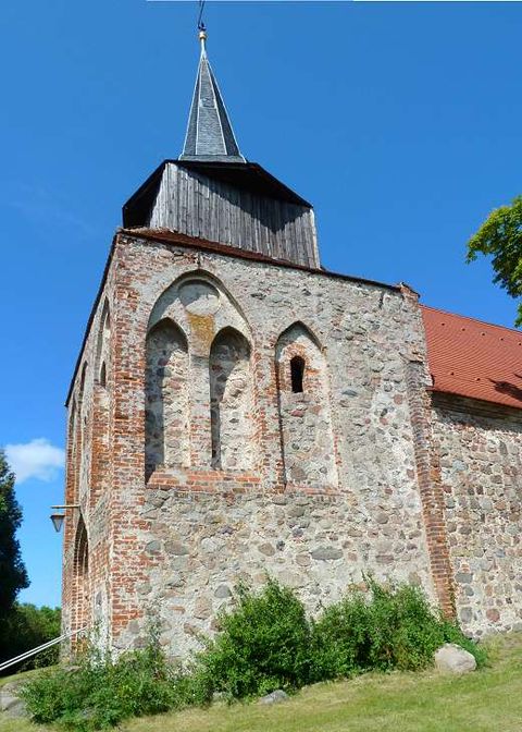 Kirchturm Zirchow Usedom