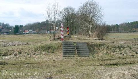Grenze nach Deutschland Friedrichsthal Kamminke